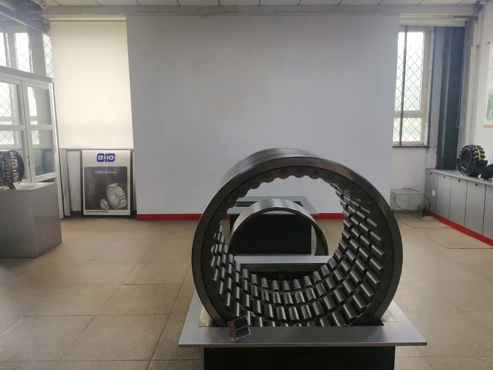 A bearing in OID's showroom